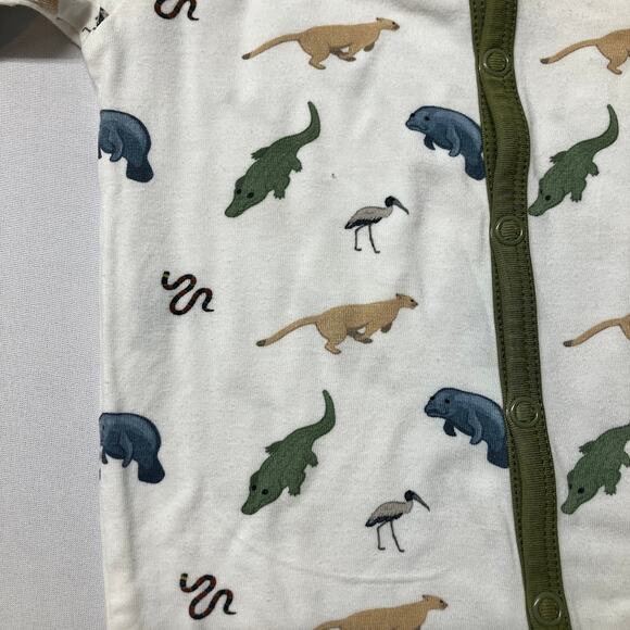 Burch Apparel Unisex Toddler Bamboo Snap Romper (2) Size 2T - Picture 3 of 8